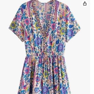 Topshop Boho Love Bird Dress